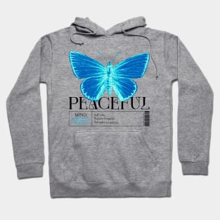 Retro Peaceful Mind Mental Health Reminder Hoodie